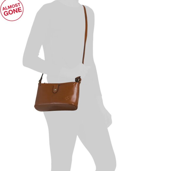 PATRICIA NASH Tan Leather Aimee Crossbody - Picture 2 of 2